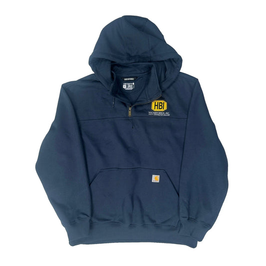 Rain Defender Carhartt Hoodie - 2XL Navy Cotton Blend