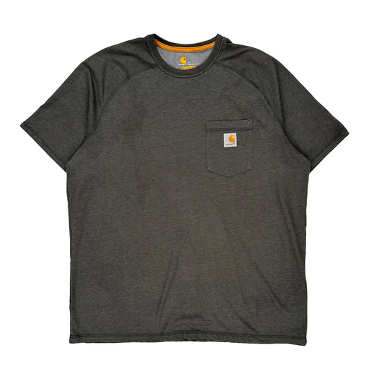 Carhartt T-Shirt - XL Grey Cotton