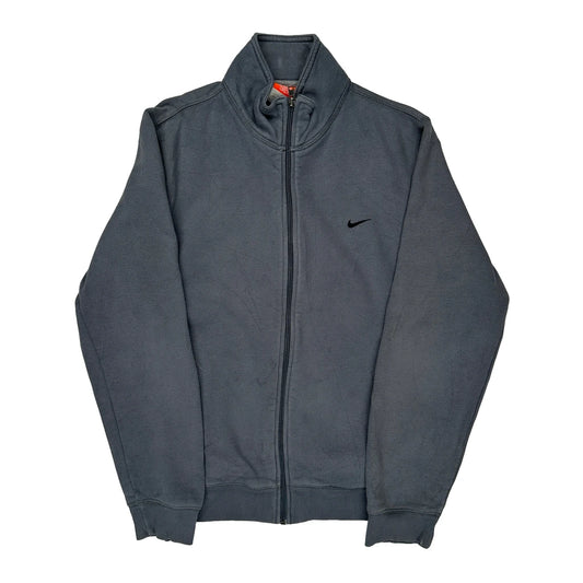 The Athletic Dept. Nike Track Jacket - Large Grey Cotton