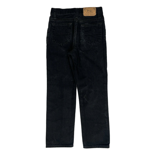 Vintage Age 6 Polo By Ralph Lauren Skinny Jeans - Small Black Denim