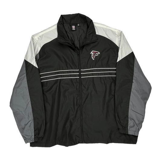 Atlanta Falcons Reebok Nfl Windbreaker - 2XL Grey Polyester