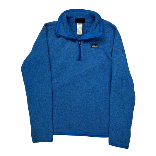 Patagonia 1/4 Zip - Small Blue Polyester