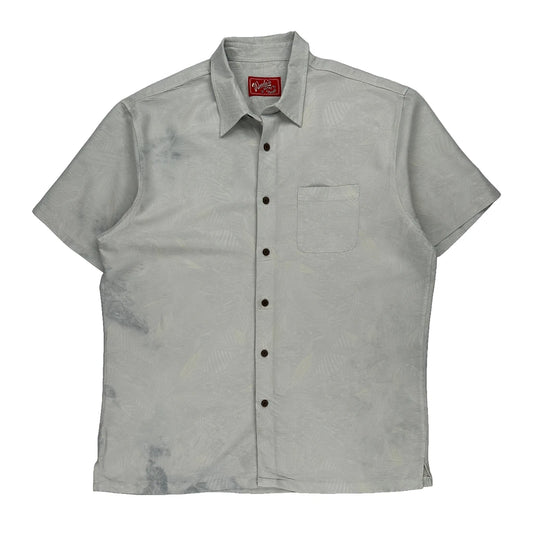 Woody'S Short Sleeve Shirt - 2XL Grey Polyester