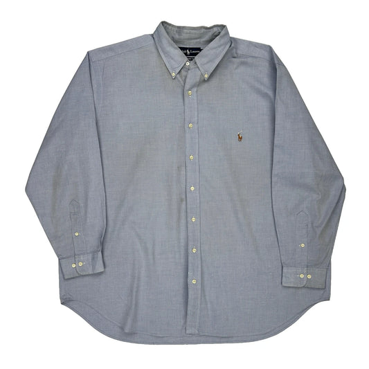 Ralph Lauren Shirt - 2XL Blue Cotton
