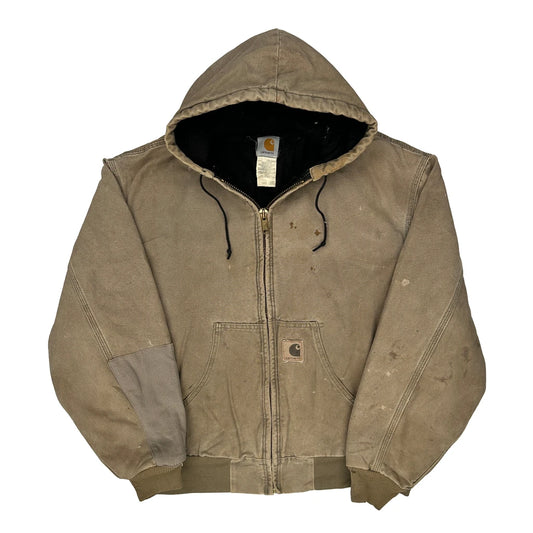 Vintage Carhartt J68 Des Jacket - 2XL Brown Cotton