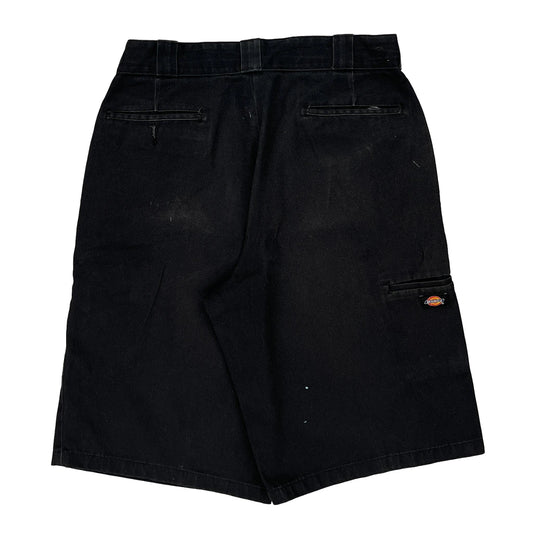 Dickies Shorts - 32W 13L Black Cotton Blend
