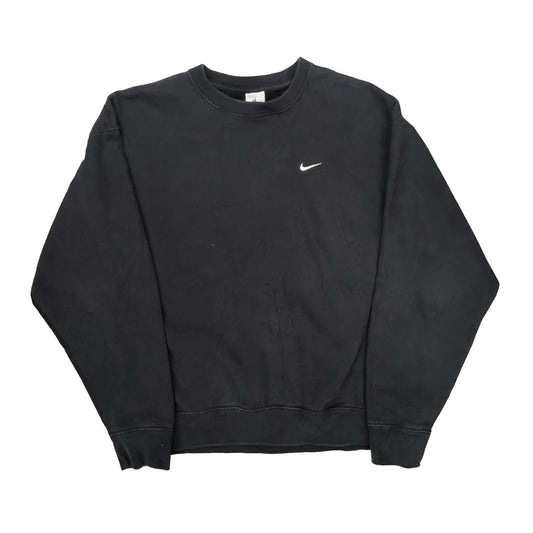 Nike Sweatshirt - Small Black Cotton