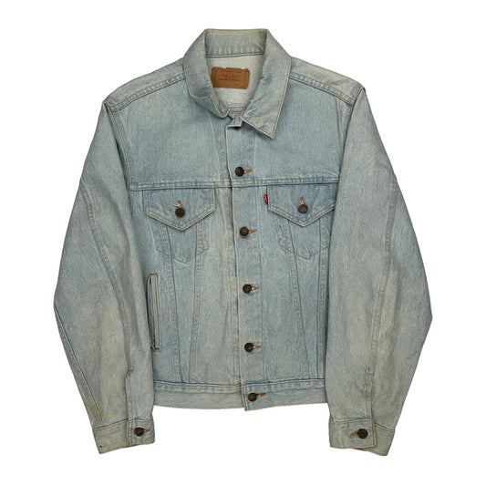 Levis Denim Jacket - Large Light Wash Cotton