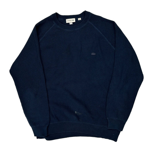 Lacoste Jumper - XL Navy Cotton