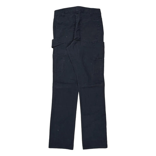 Dovetail Carpenter Trousers - 28W UK 8 Black Cotton