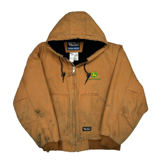 Walls Jacket - Large Brown Cotton