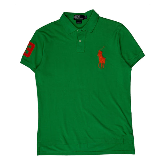 Polo By Ralph Lauren Polo Shirt - Large Green Cotton