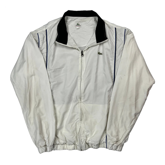 Lacoste Track Jacket - 2XL White Polyester