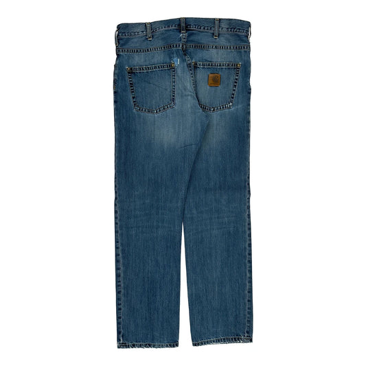 Carhartt Jeans - 36W 32L Blue Cotton
