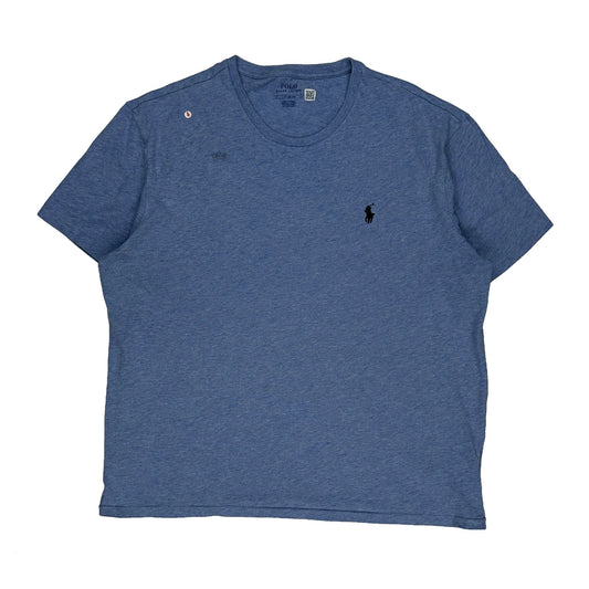 Polo By Ralph Lauren T-Shirt - Large Blue Cotton