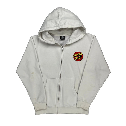 Santa Cruz Hoodie - Medium White Cotton