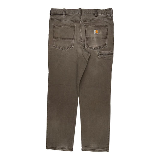 Carhartt Carpenter Trousers - 32W 31L Brown Cotton