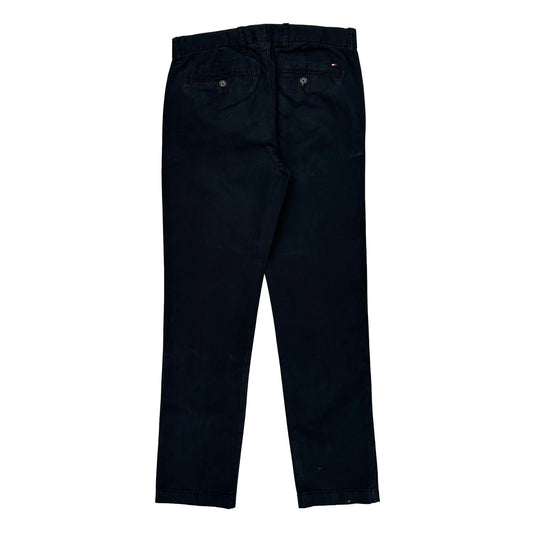 Tommy Hilfiger Chinos - 30W 30L Navy Cotton