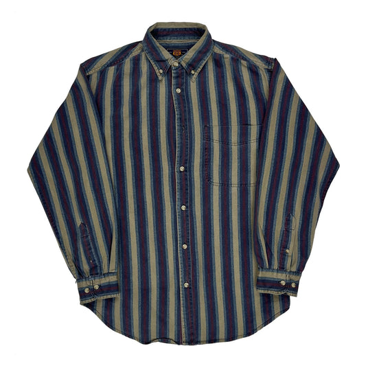 Route 66 Striped Shirt - Small Multicoloured Cotton