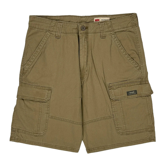 Wrangler Cargo Shorts - 34W 10L Khaki Cotton