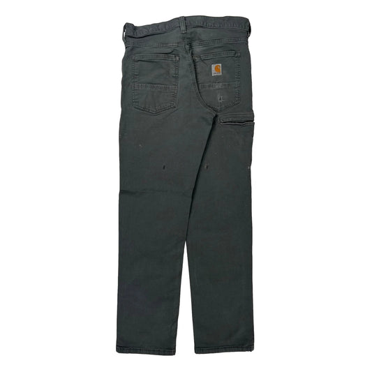 Carhartt Carpenter Trousers - 28W 31L Grey Cotton
