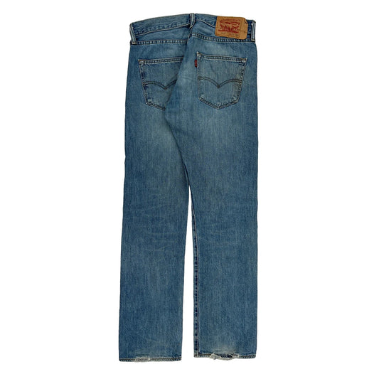 501 Levis Jeans - 30W 30L Blue Cotton