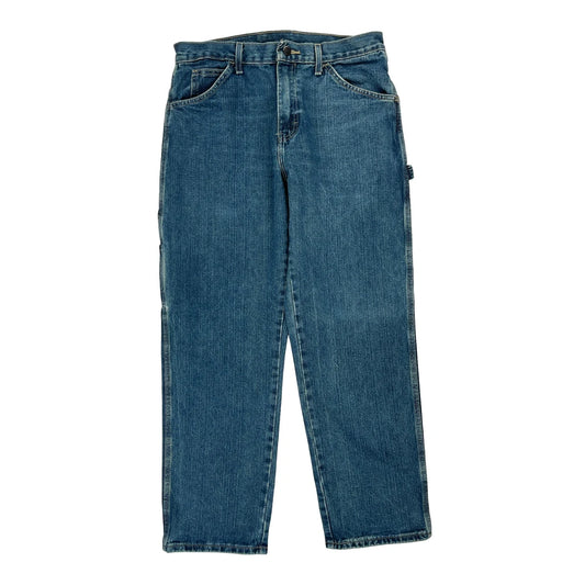 Dickies Carpenter Jeans - 31W 30L Blue Cotton