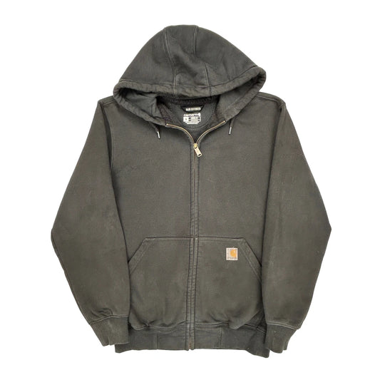 Carhartt Hoodie - Medium Black Cotton Blend