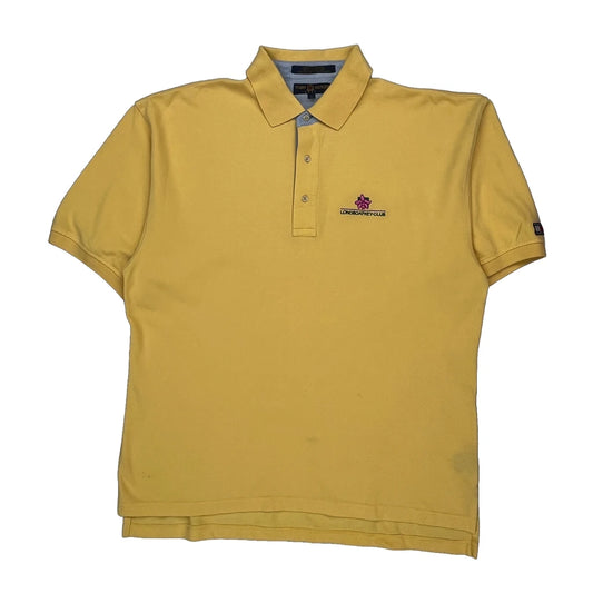 Tommy Hilfiger Polo Shirt - Large Yellow Cotton
