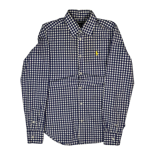 Ralph Lauren Sport Checked Shirt - XS Blue Cotton