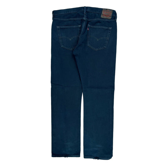 501 Levis Jeans - 36W 31L Blue Cotton