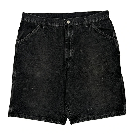 Wrangler Denim Shorts - 36W 9L Black Cotton