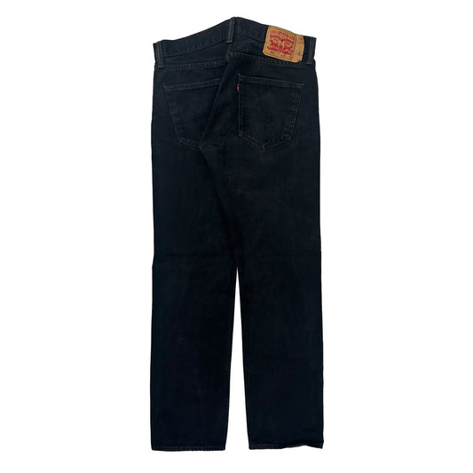 501 Levis Jeans - 32W 31L Black Cotton