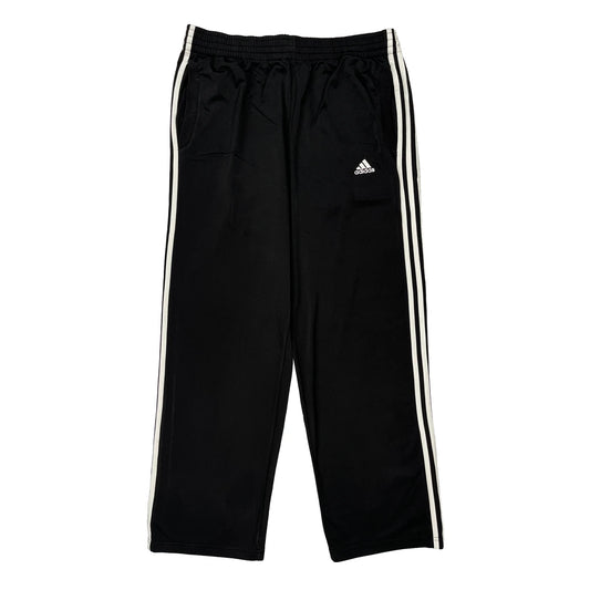 Three Stripes Adidas Tracksuit - Medium Black Polyester