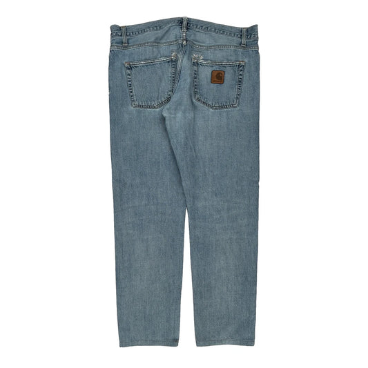 Carhartt Jeans - 36W 32L Light Wash Cotton