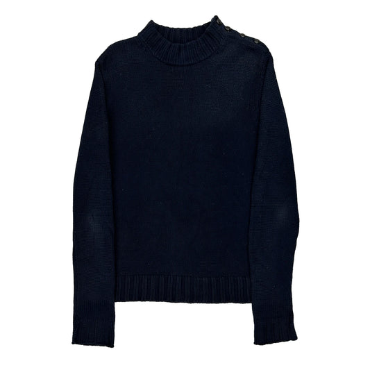 Ralph Lauren Jumper - Small Navy Cotton