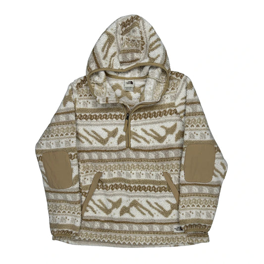 The North Face Hoodie - XL Beige Polyester