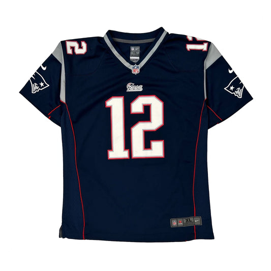 New England Patriots Nike Tom Brady Jersey - XL Navy Polyester