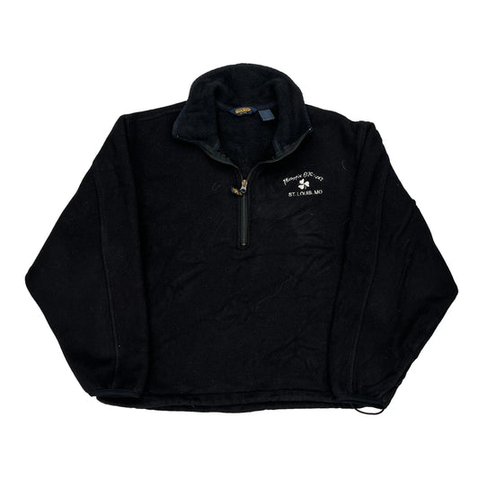 St. Louis, Mo Woolrich Fleece - Large Black Polyester