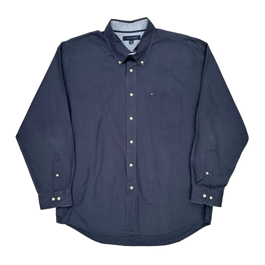 Tommy Hilfiger Shirt - XL Navy Cotton