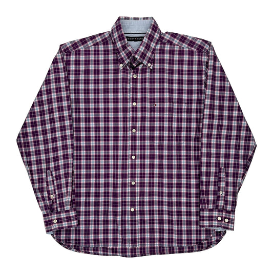 Tommy Hilfiger Checked Shirt - XL Multicoloured Cotton