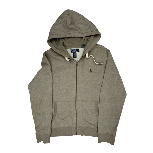 Polo By Ralph Lauren Hoodie - Large Beige Cotton