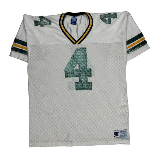 Green Bay Packers Champion Football Jersey - Large White Polyester