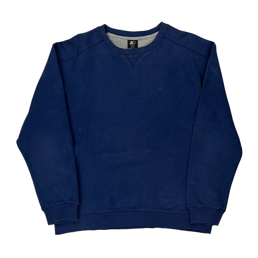 Starter Sweatshirt - Medium Blue Cotton