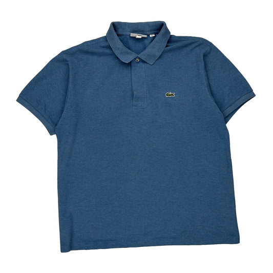 Lacoste Polo Shirt - Large Blue Cotton