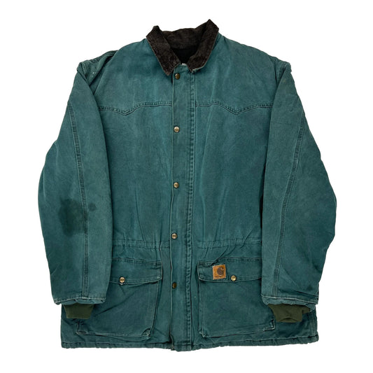 Carhartt Htg Jacket - XL Green Cotton