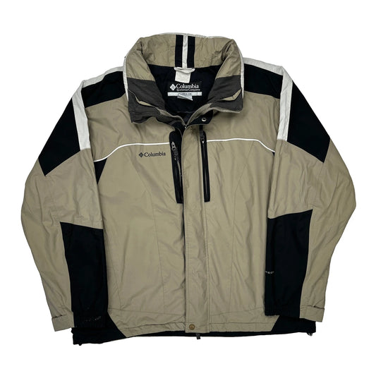 Columbia Ski Jacket - XL White Nylon Blend