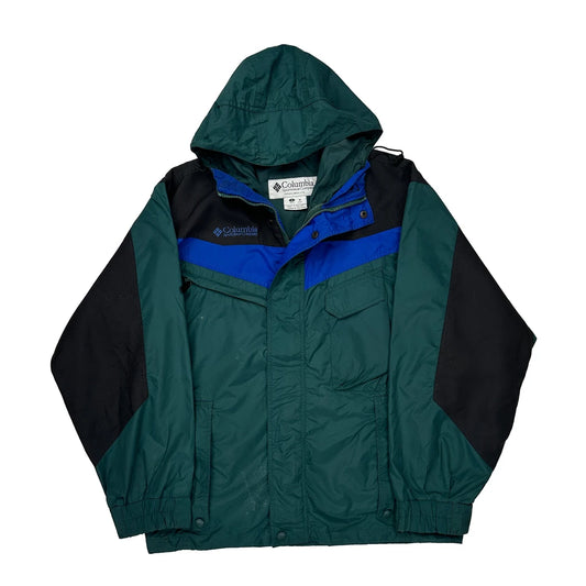 Columbia Ski Jacket - Medium Black Nylon