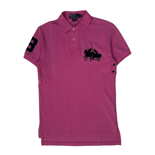 Polo By Ralph Lauren Polo Shirt - Small Pink Cotton