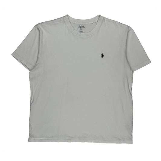 Polo By Ralph Lauren T-Shirt - Large White Cotton